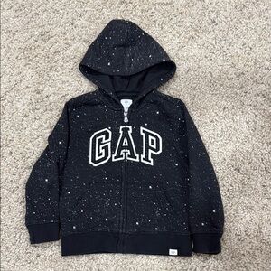 GAP Kids Black Hoodie Size 5t
